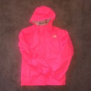 Girl’s authentic The North Face rain jacket.